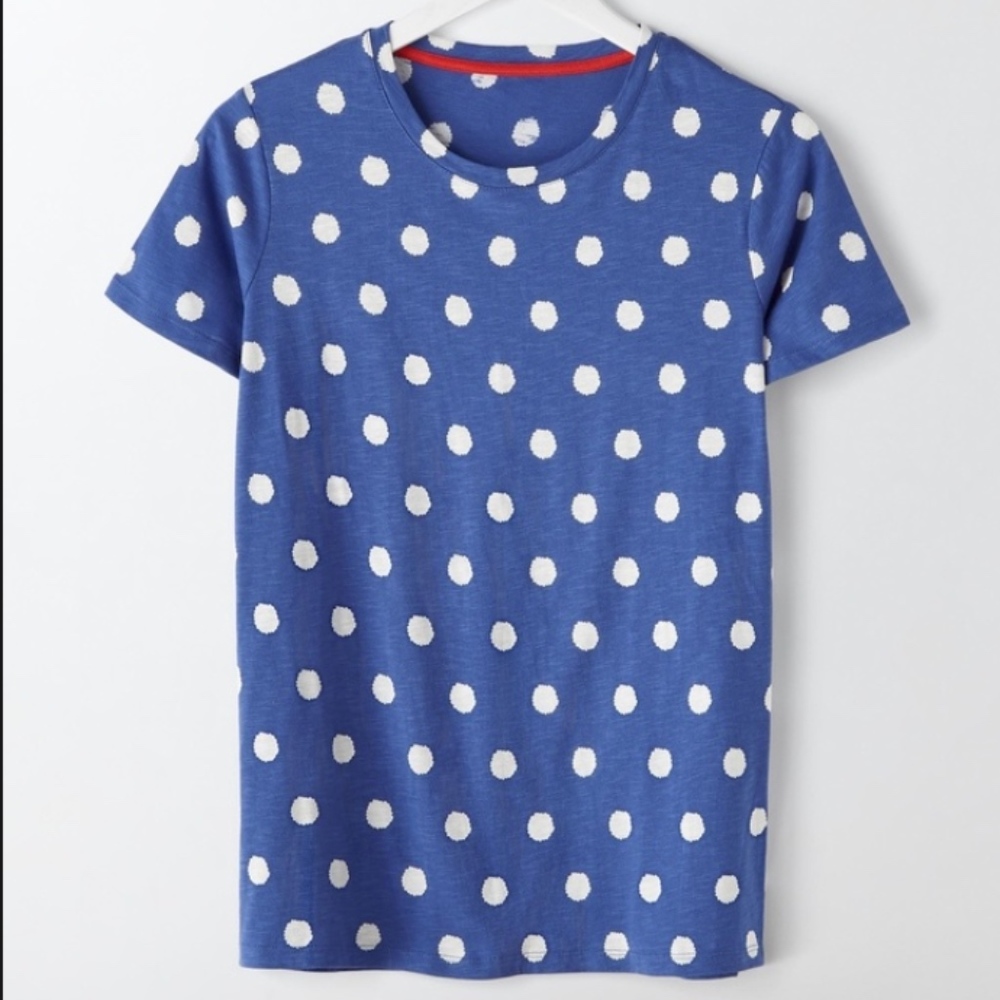 Boden Polka Dot Printed Tee